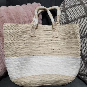 Straw bag